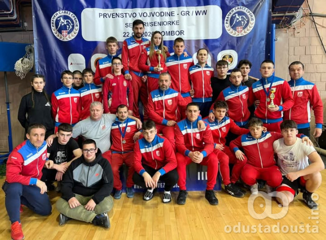 Zlato za Kristiana Dobija: Somborski rvači briljirali na Prvenstvu Srbije