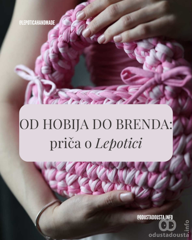  Od hobija do brenda: Kako je nastala “Lepotica” – priča o torbicama rađenim s ljubavlju