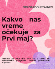 Kakvo nas vreme čeka za Prvi maj 2026? Evo da li će roštilj pokvariti kiša