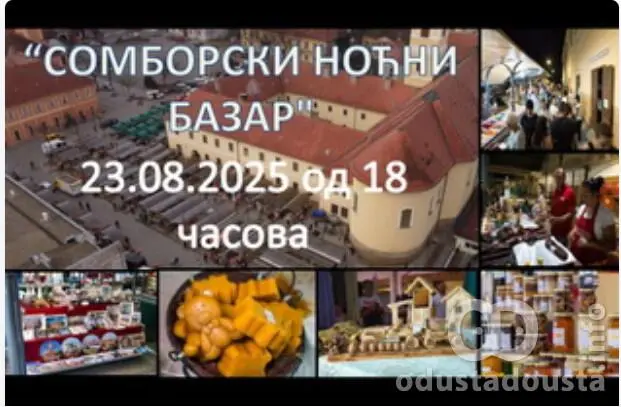 Drugi "Somborski noćni bazar" na "Pijaci u lancima"