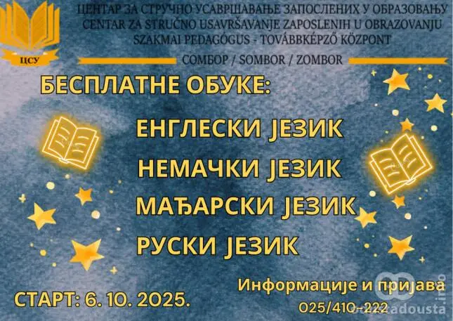 Obuka za stručno usavršavanje stranih jezika