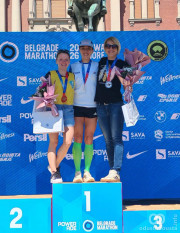 Nova državna medalja za „Somaraton“: Tijana Kabić treća na Beogradskom maratonu