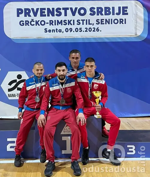 Čonopljanci pokorili državni šampionat: Kristijan Dobi prvak Srbije u rvanju!
