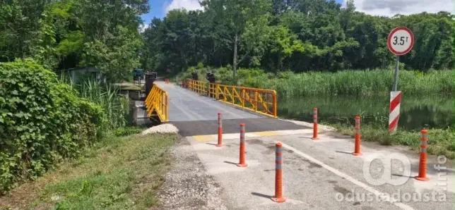 Spojeni Bački Monoštor i Bezdan: Završena velika rekonstrukcija pontonskog mosta
