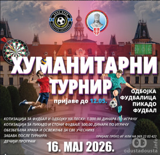 Humanitarni sportski turnir u Somboru: Igrajmo za osmeh i solidarnost