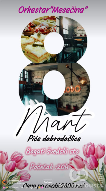 Nezaboravna proslava 8. marta u Godo Restaurantu
