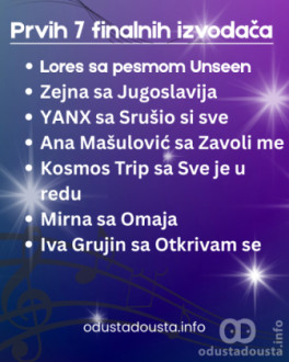 Evrovizija polufinale 2026.