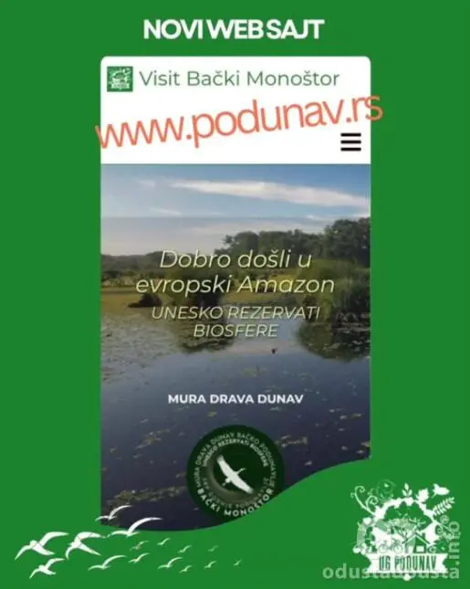 Novi sajt "Podunava" iz Bačkog Monoštora