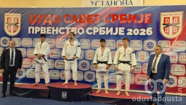 Andrej Vitković vicešampion Srbije: Veliki uspeh somborskog džudoa u Beogradu