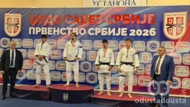 Andrej Vitković vicešampion Srbije: Veliki uspeh somborskog džudoa u Beogradu