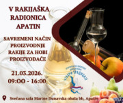 V Rakijaška radionica u Apatinu, tajne vrhunske rakije kroz praktičnu obuku