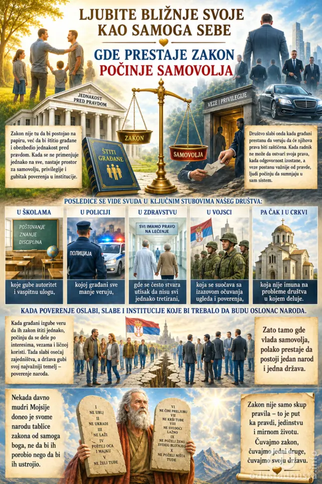 Jedan je zakon od gospoda: Gde prestaje zakon, počinje samovolja