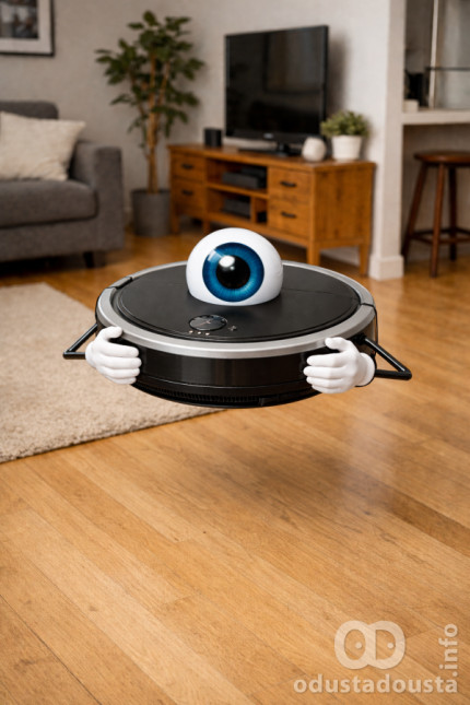 HAKER IZ FOTELJE ŠOKIRAO SVET: „Vidiš li onu crnu vazu?“ – Jeziv trenutak upada u stan novinara preko robot usisivača