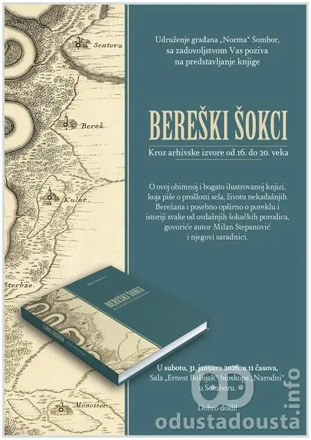 Predstavljanje knjige „Bereški Šokci“ Milana Stepanovića u Somboru