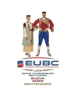 Plakat Evropskog prvenstva u boksu, Budva, 2023