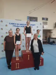 Plasman učenice OŠ „Dositej Obradović“ iz Sombora na republičko takmičenje u sportskoj gimnastici