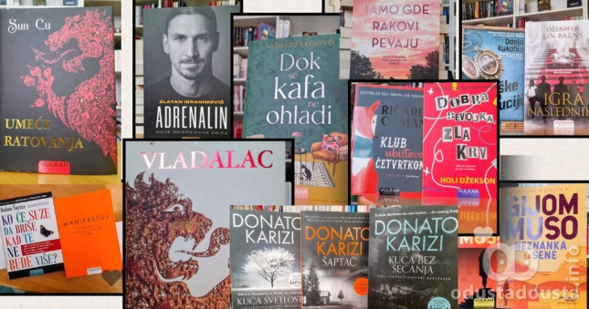 Akcija u Knjižari Sombor: Sniženje cena odabranih Vulkanovih izdanja