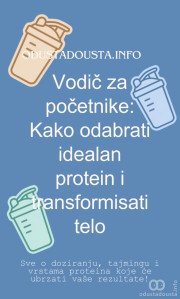Vodič za početnike: Kako odabrati idealan protein i transformisati telo