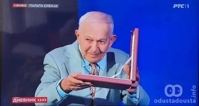 Tako to rade Čonopljanci: Čika Dušan Pejin na Sretenje odlikovan Karađorđevom zvezdom