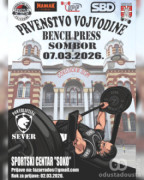 Sombor domaćin Prvenstva Vojvodine u benč presu