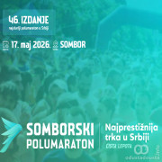 46. Somborski polumaraton zakazan za 17. maj 2026